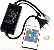 Контроллер для RGB светодиодной ленты LEDPremium 220В 1КВт ПДУ IP20 картинка 